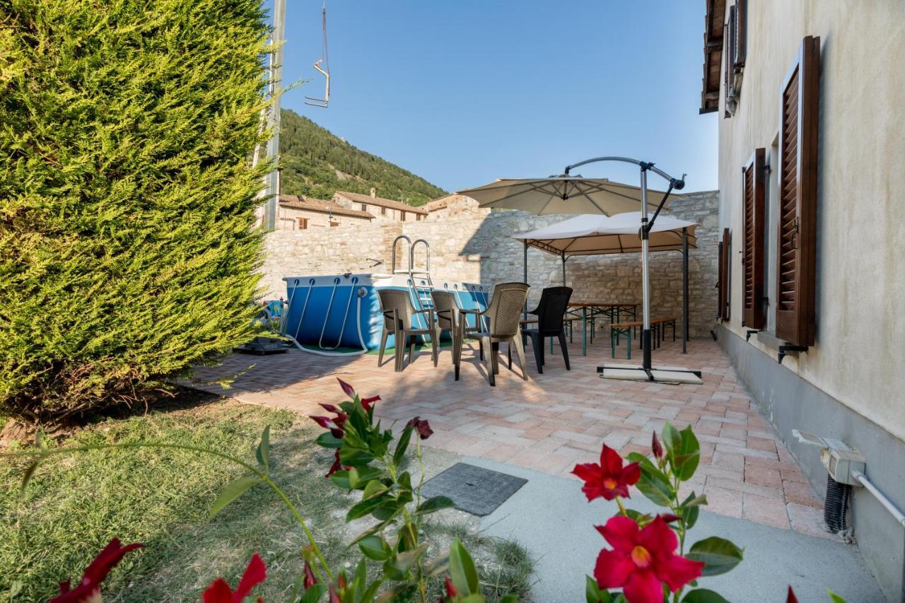 Borgo Santa Lucia Apartment With Private Parking & Garden Gubbio Exteriér fotografie